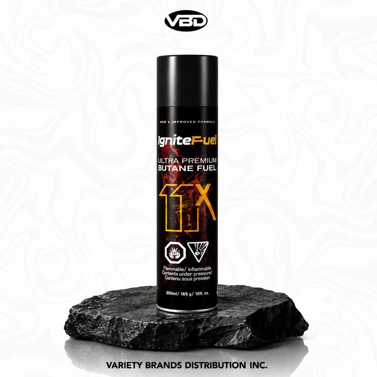 IgniteFuel 11x Premium Butane 300ml 165g 10 fl oz