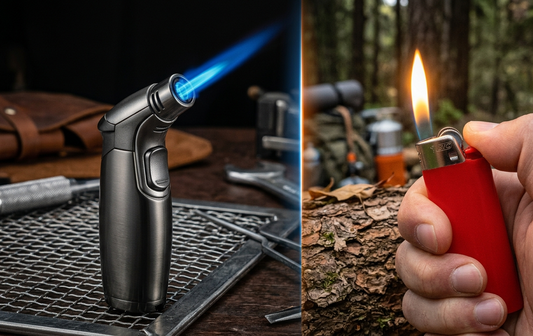 disposable vs refillable lighters for retail