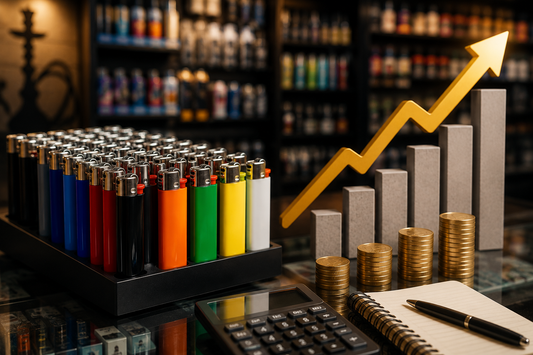 margin on lighters canada