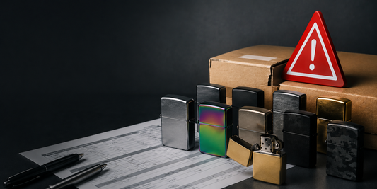 Wholesale lighter inventory and order fulfillment for retailers