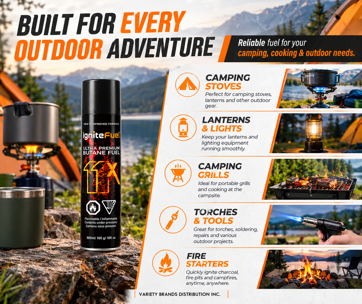 Butane Lighter Fluid 11X — PACK OF 12